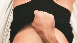 He is fucking her from behind & pumps her up in a good way. Skinny hot girl is fucking hard from behind