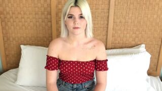 She's 19 & blonde with a thick meaty cunt