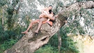 Interracial Public Sex in the Park ft. Ms. DiCaprio!