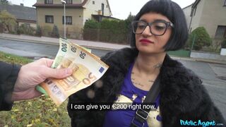 Frech tatted hottie takes on my fatty shaft! - Candy Scott