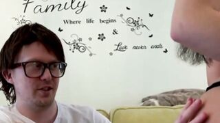 Naughty Pixxie Little gives a sexy blowjob to nerdy friend