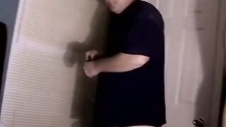 Straight dude Blaze loves to wank his hard dick on a bed