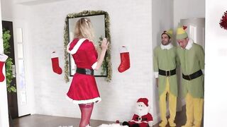 Mature COUGAR Brandi Love brings Love & Joy & Juggs