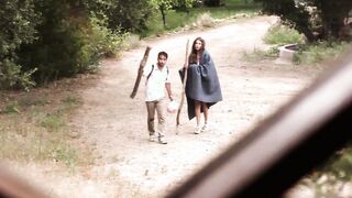 Elena Koshka offers her twat for some food