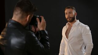 Fashion shooting turned into wild gay sex - Diego Reyes & Dann Grey