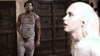 Blind virgin teen gets creampied by a big black cock