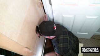 Naughty booty pirate found perfect glory hole schlong