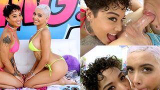 Aaliyah & Honey Go A Little Crazy On A Meat