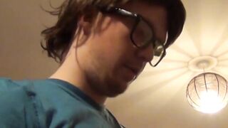 Classy British cutie tricked into giving long wet blowjob