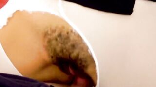 Attractive Brazilian girl with booty doggy styled hard