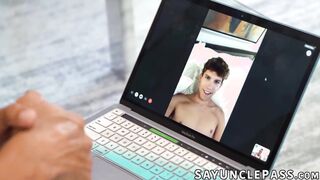 Chase Puck got his virgin booty destroyed by Jax Thirio big dick