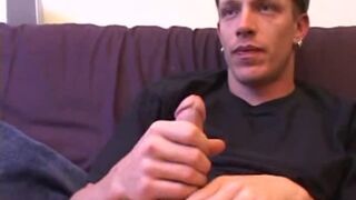 Shane Enjoys A Handjob