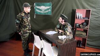 Jordi Leonard catches Rick Lennon playing with a dildo & fucks him