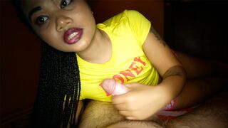 Perfect ass Thai cutie gives customer a very happy end massage