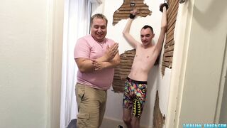 TicklishChubs: Dom Matt loves his hands roaming around Spiritmonkeys slim body