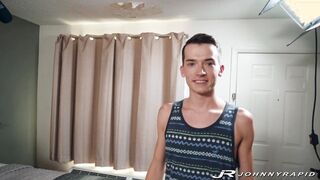 JohnnyRapid: Alex Meyer blows & ride Johnny Rapid before sliding his dick insi