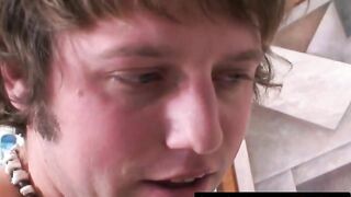 Spitroasted cutie pushing straight cocks to their limit