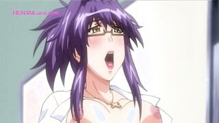 Buxom HENTAI Goddess Dominates With Big Breasts & Horny Erotic Temptations