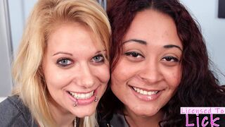 LICENSED TO LICK - Jada Silk Shows Lexi LaRue How To lick