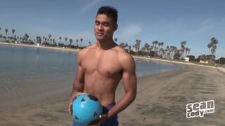 Solo Pleasure: Mario's Huge Cock Stroke