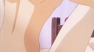 Big Titted anime teen screams