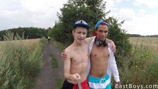 Charming Twinks Enjoying a Adventure Holidays