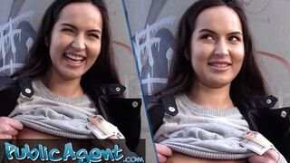 Adorable Russian Schoolgirl Fucks Outdoors