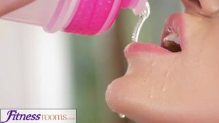 Gym MILF Deepthroats Instructor's Meat