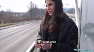 Sexy Creampie Climax in Outdoor Steamy Session