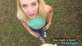 Lost American Hottie Finds Huge Dick in Europe!