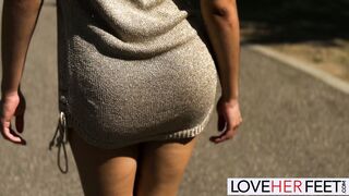 Cutie Blonde Megan Love Worshipped & Ravaged At The Park