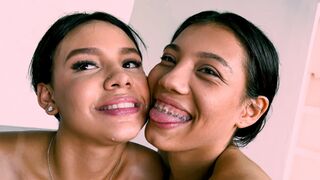 Latin Teen Stepsisters Screwed Hard