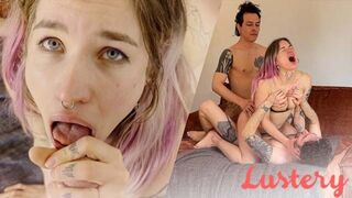 Hipster Threesome Delight on Lustery