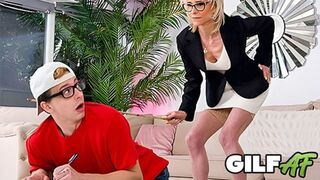 Nerd Fat Cum for Gilf Tutor Jacy