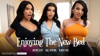 Kasey Kei, Gal Ritchie, & Avery Lust Take Bed Breaking to New Heights