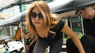 Real Thai amateur MILF with booty picked up & screwed by huge cock