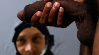 PRIDE STUDIOS Gay black dick through Glory Hole - Chandler Scott, Ray Diesel