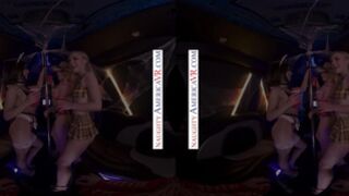 Naughty America - Jamie Jett, Sandra Luberc, & Spencer Bradley Halloween 4some