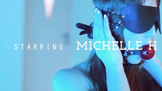 Submissive hottie Michelle H masturbates in front of her master
