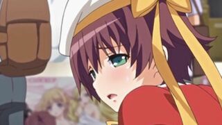 Adorable cosplay uniforms on naughty hentai chicks